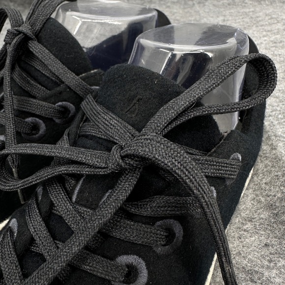 Allbirds Piper Sneakers Merino Wool Black Womens Size 8 Classic Casual Travel VN - Picture 8 of 16